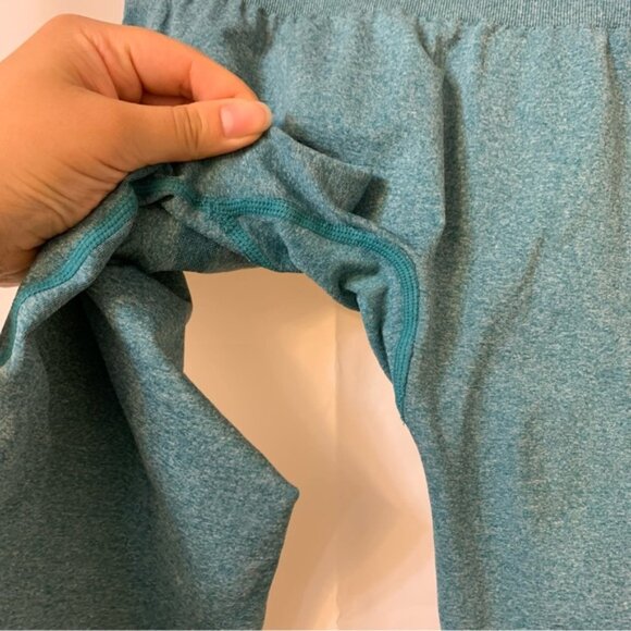 NVGTN Contour Seamless Leggings Teal Medium - Picture 6 of 9
